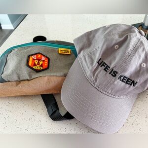 Keen Fanny Pack and Dad Hat Combo